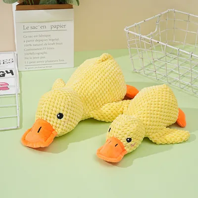 Pet Planet Jouet en peluche de canard pour chiens