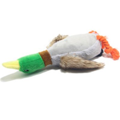 Jouet en peluche canard pour chien Pet Planet