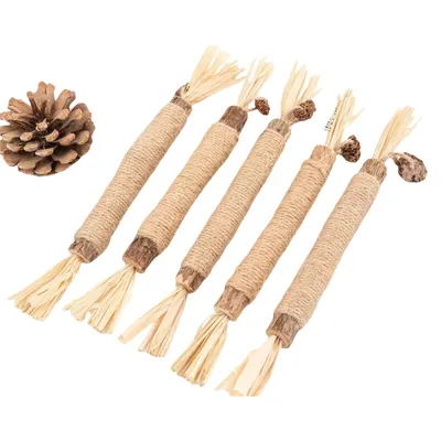 FurryFusion Bâtonnets de dentition pour chat lot de 5