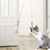 FurryFusion Baton à chat en forme de chenille suspendue avec cloche