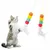 FurryFusion Baton à chat en forme de chenille suspendue avec cloche
