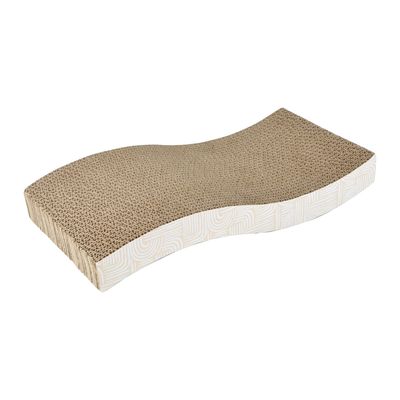 Griffoir carton avec herbe a chat