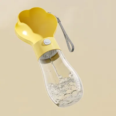 FurryFusion Bouteille d'eau portable pour chien 400ml