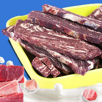 FurryFusion Premios para perros, 400 g de carne de pollo deshidratada