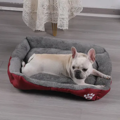 FurryFusion Quadratisches Hundebett