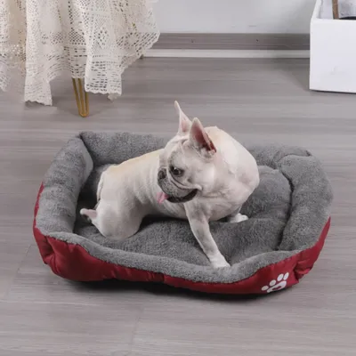 FurryFusion Quadratisches Hundebett
