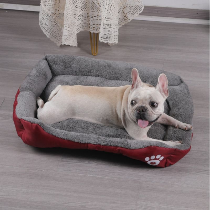 FurryFusion Lit carré pour chien