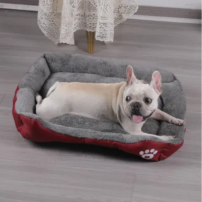 FurryFusion Quadratisches Hundebett