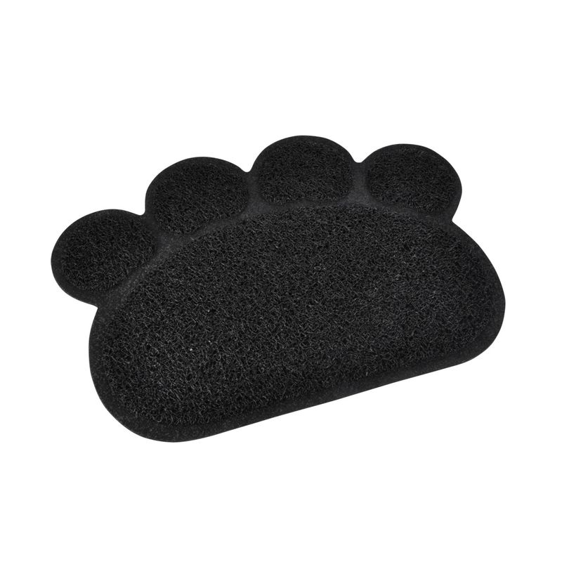Tapis chat en forme de patte