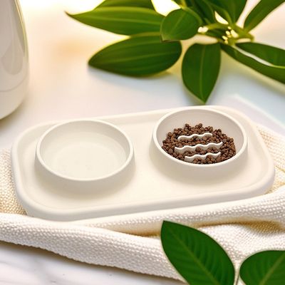 Pet Planet Bols anti-goulu en silicone pour chats et chiens