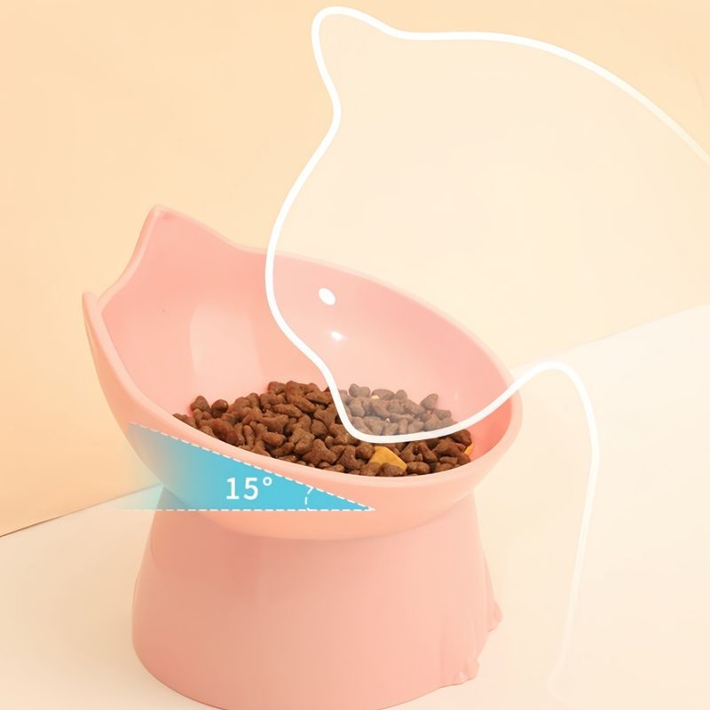 FurryFusion Gamelle haute capacité pour chat anti-renversement