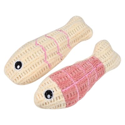 Jouet poisson pour chat
