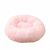 FurryFusion Lit rond en peluche pour chat
