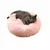 FurryFusion Lit rond en peluche pour chat FurryFusion Lit rond en peluche pour chat