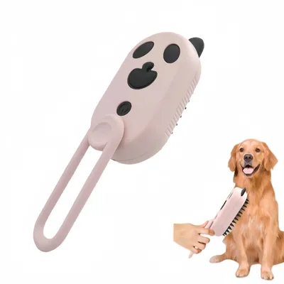 FurryFusion Brosse de nettoyage pour massage pour animaux de compagnie