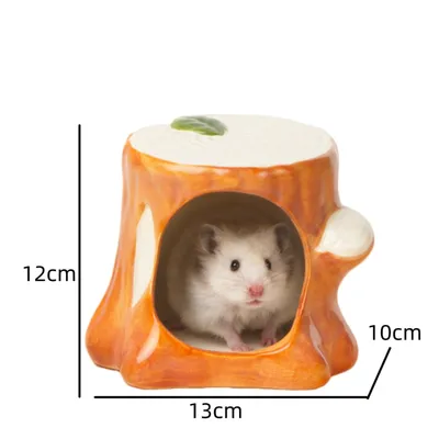 FurryFusion Nid de hamster en céramique