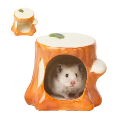 FurryFusion Nid de hamster en céramique FurryFusion Nid de hamster en céramique