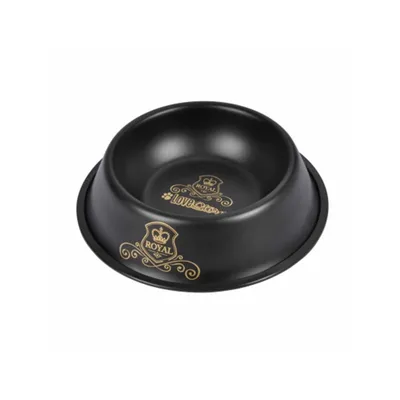Gamelle pour chien et chat - Collection Royal - Design élégant noir & or Gamelle pour chien et chat - Collection Royal - Design élégant noir & or