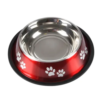 Gamelle ronde anti dérapante