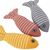 FurryFusion Jouet pour chat en forme de poisson au catnip