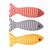 FurryFusion Jouet pour chat en forme de poisson au catnip