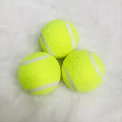 FurryFusion Lot de 3 balles de tennis extensibles pour chien