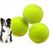 FurryFusion Lot de 3 balles de tennis extensibles pour chien