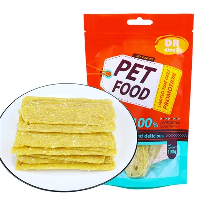 FurryFusion Friandises pour chiens, viande séchée de poulet et légumes