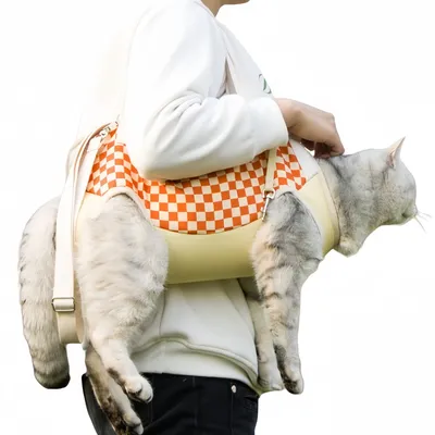 FurryFusion Sac à bandoulière portable pour chat