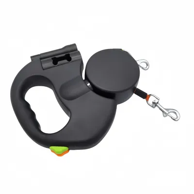 FurryFusion Laisse automatique à double extrémité pour animaux de compagnie FurryFusion Laisse automatique à double extrémité pour animaux de compagnie