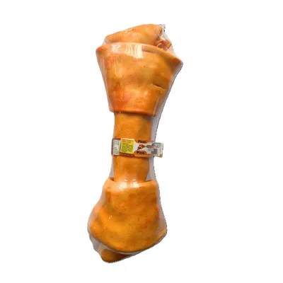 Lifebound os à mâcher en cuir de veau, lot de 4, 40 cm