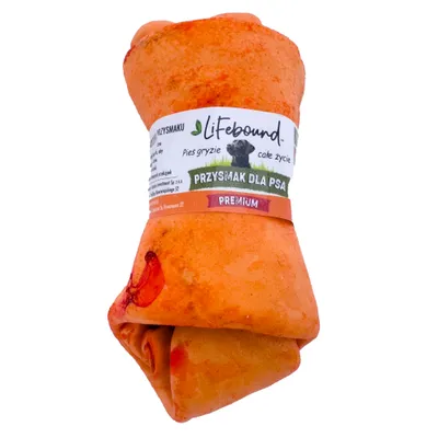 Lifebound Os à mâcher chien – Lot de 10, peau de bœuf, 10-12,8 cm