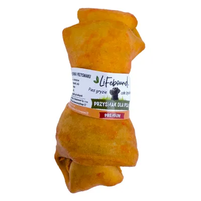 Lifebound Os à mâcher chien – Lot de 10, peau de bœuf, 10-12,8 cm