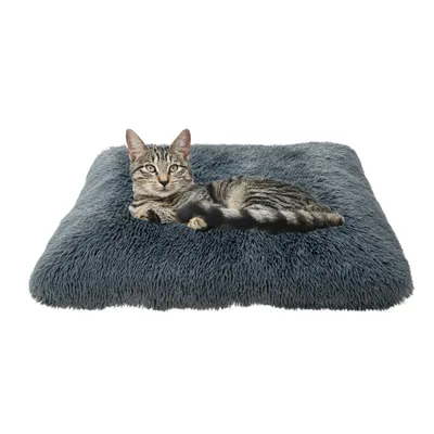 MaxCor Coussin Déhoussable Chien&Chat -Mémoire de Forme -Petit Anthracite