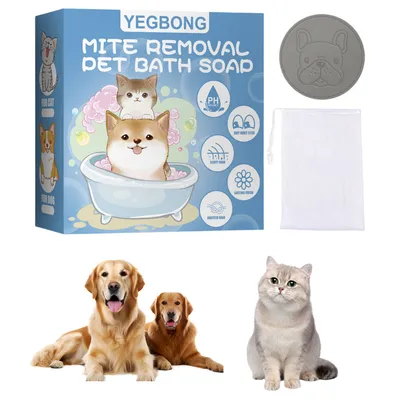 FurryFusion Savon de bain anti-acariens