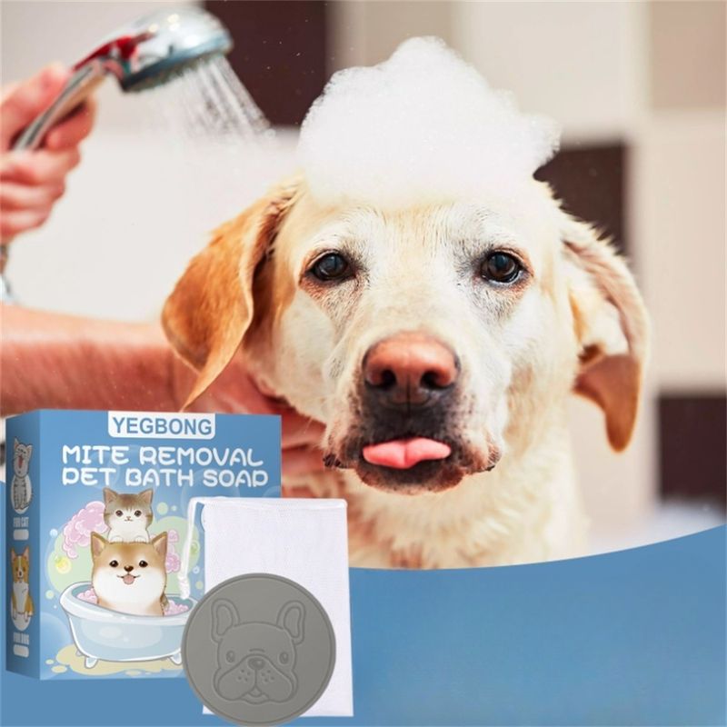 FurryFusion Savon de bain anti-acariens