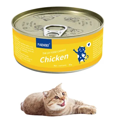 FurryFusion Latas de comida para gatos (4 unidades)