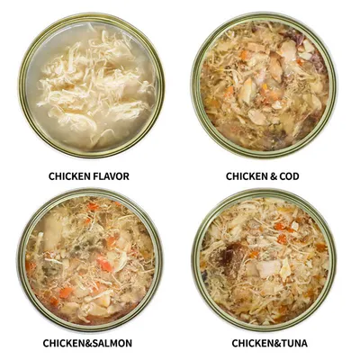 FurryFusion Conserves pour Chats 4pcs