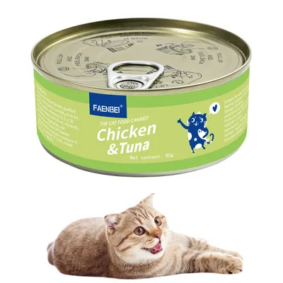 FurryFusion Latas de comida para gatos (4 unidades)