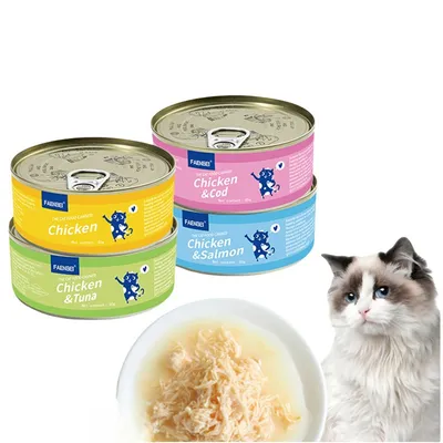 FurryFusion Latas de comida para gatos (4 unidades)