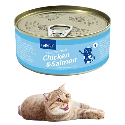 FurryFusion Latas de comida para gatos (4 unidades)