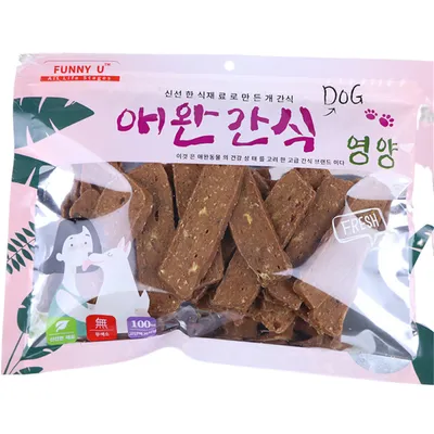 FurryFusion Friandises pour chiens, 300 g de viande séchée