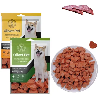 FurryFusion Friandises pour chiens, viande de canard séchée