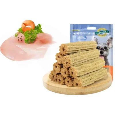 FurryFusion Bâtonnets de collation pour nettoyage des dents de chien