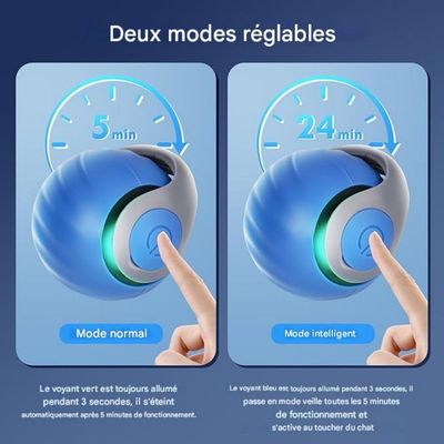 FurryFusion - Balle électrique pour chat
