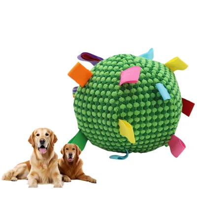 FurryFusion Bille à Cloche en Peluche pour Chats et Chiens FurryFusion Bille à Cloche en Peluche pour Chats et Chiens