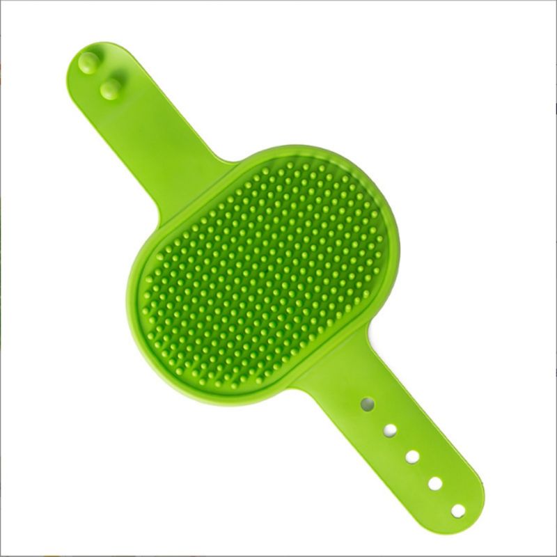 FurryFusion Peigne multifonction en silicone pour chien et chat