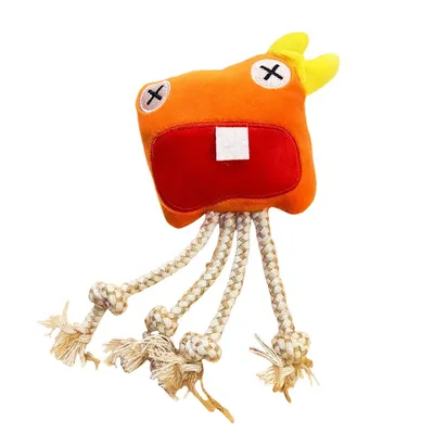 FurryFusion Peluche monstre marin pour chien FurryFusion Peluche monstre marin pour chien