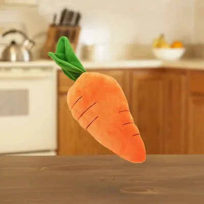 FurryFusion Jeu en forme de carotte sonore pour chiens