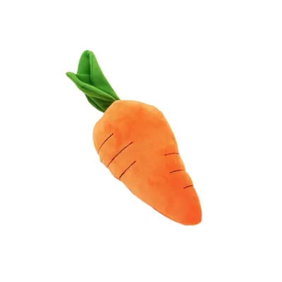 FurryFusion Jeu en forme de carotte sonore pour chiens